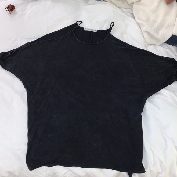 Cold Shoulder Tee - Picture 2 of 6